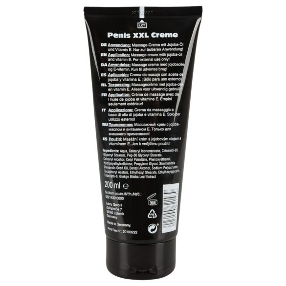 Penis XXL - intimcreme til mænd - 200ml