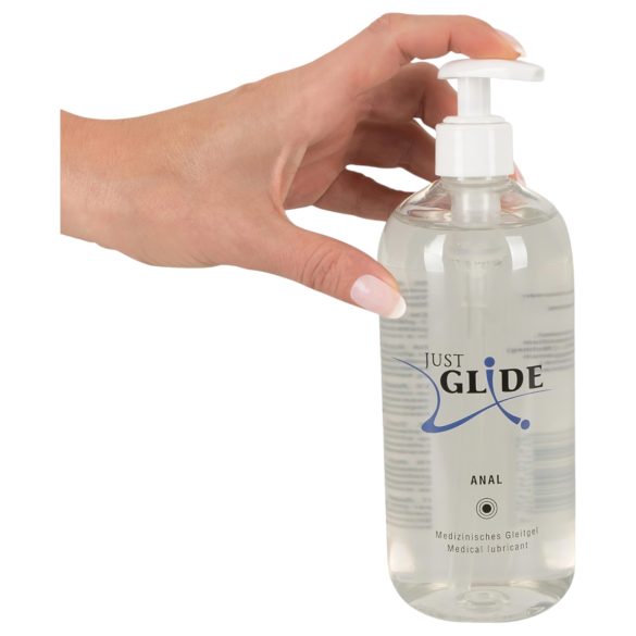 Just Glide Anal - anal glidecreme - vandbaseret - 500ml