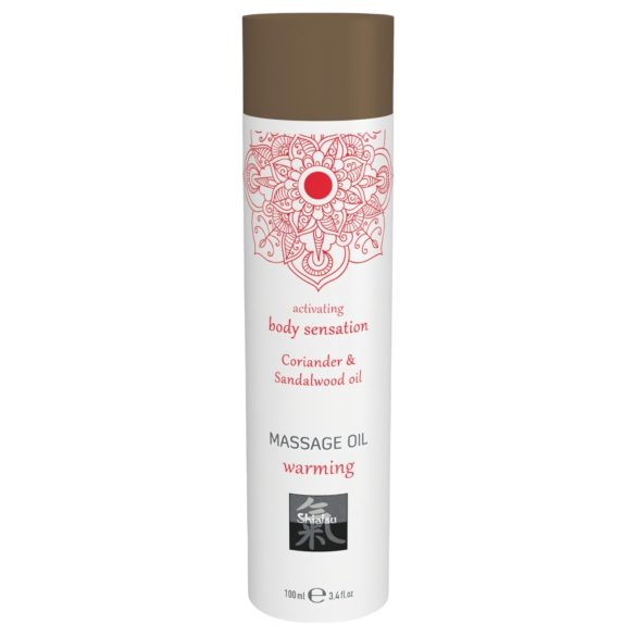 Shiatsu Varmende - massageolie - koriander-sandeltræ 100ml