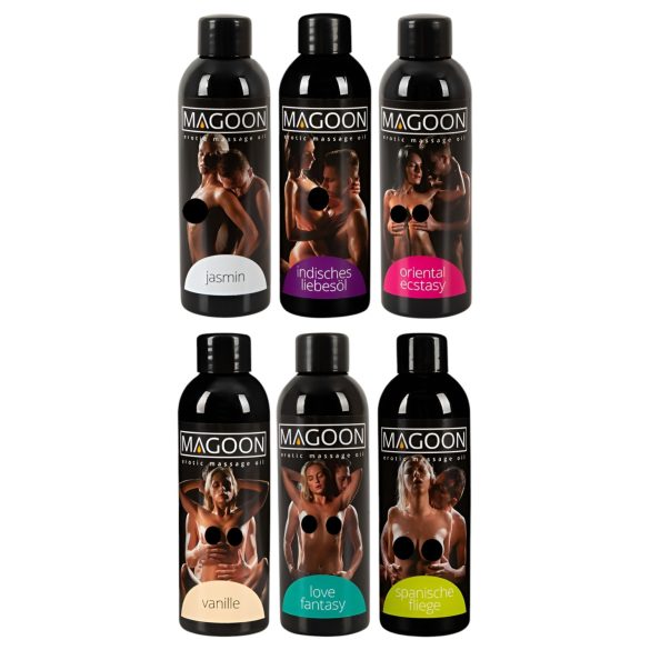 Magoon massageoliesæt (6 stk*100ml)
