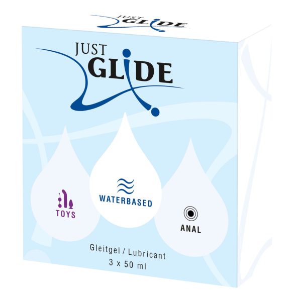 Just Glide glidecreme sæt (3x50ml)