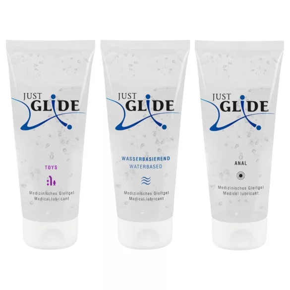 Just Glide - glidecreme sæt - 3x200ml