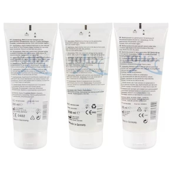 Just Glide - glidecreme sæt - 3x200ml