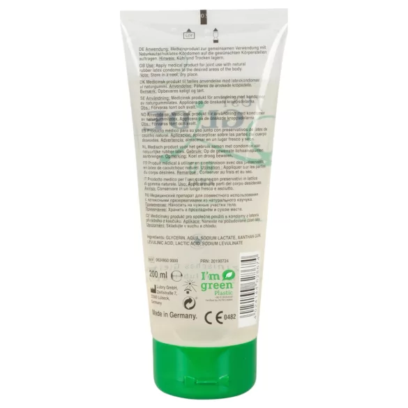 Just Glide - anal glidecreme - vegansk vandbaseret - 200ml