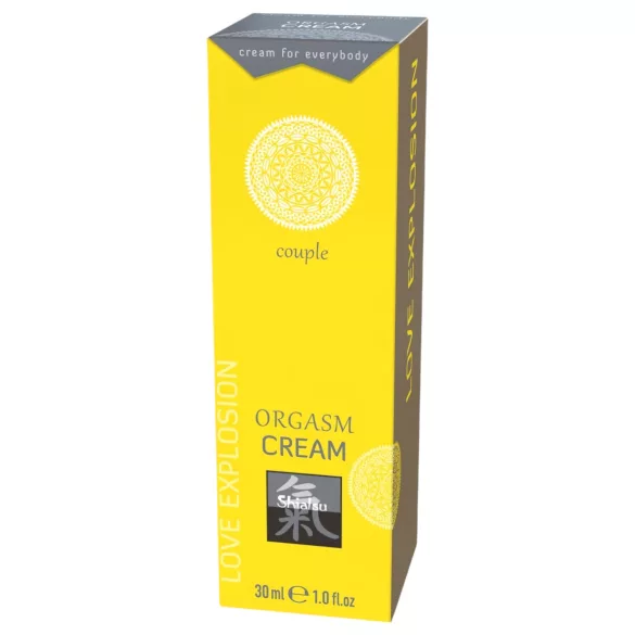 HOT - Shiatsu Orgasm - unisex prikken­de intimcreme (30 ml)