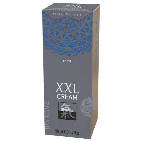 HOT Shiatsu XXL - intim creme til mænd - varmende, stimulerende - 50ml
