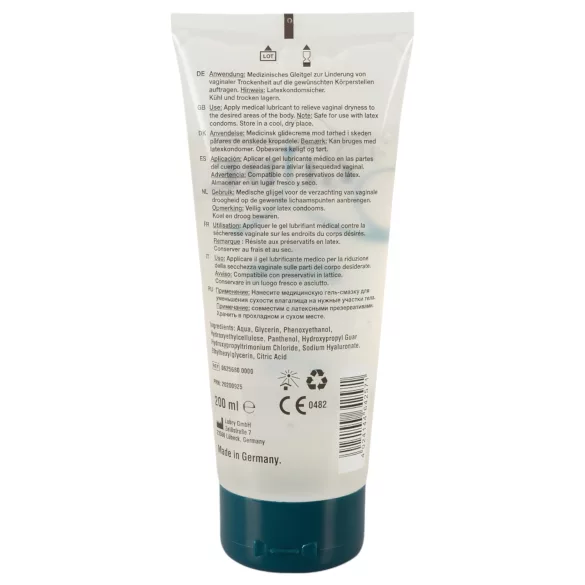 Just Glide Premium Original - vandbaseret glidecreme - vegansk - 200ml