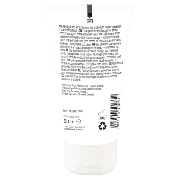 Lick it! - spiselig glidecreme - 2i1 kirsebærsmag - 50ml