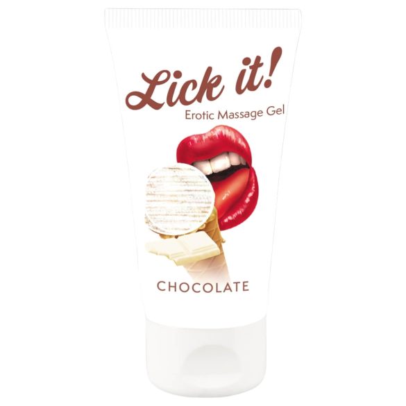 Lick it! - spiselig glidecreme - hvid chokolade - 50ml