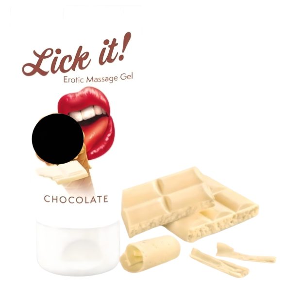 Lick it! - spiselig glidecreme - hvid chokolade - 50ml