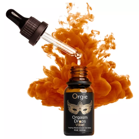 Orgie Orgasm Drops Vibe - prikken­de intimgel til kvinder (15 ml)