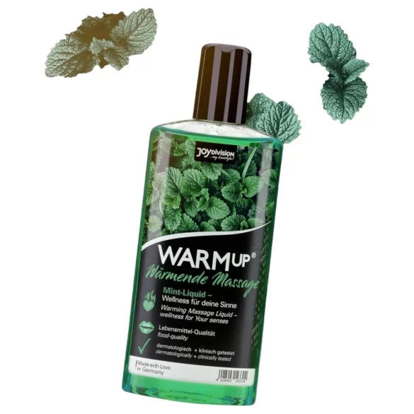 JoyDivision - varmende massageolie - mint - 150ml