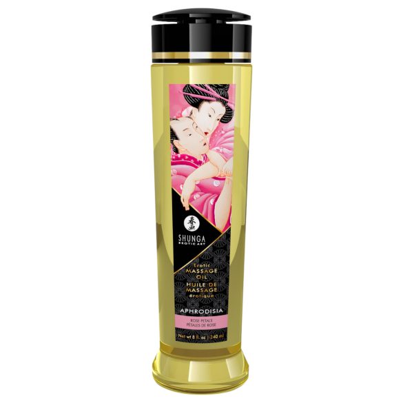 Shunga - massageolie - rose (240 ml)