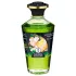 Shunga - varmende massageolie - grøn te - 100ml