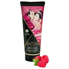 Shunga - massagecreme - hindbærduft - 200ml