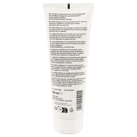 Kunstig sæd - glidecreme - ananas - 250ml