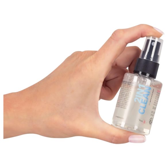 Just Play 2i1 Rens - Intim- og Produkt Spray (50ml)
