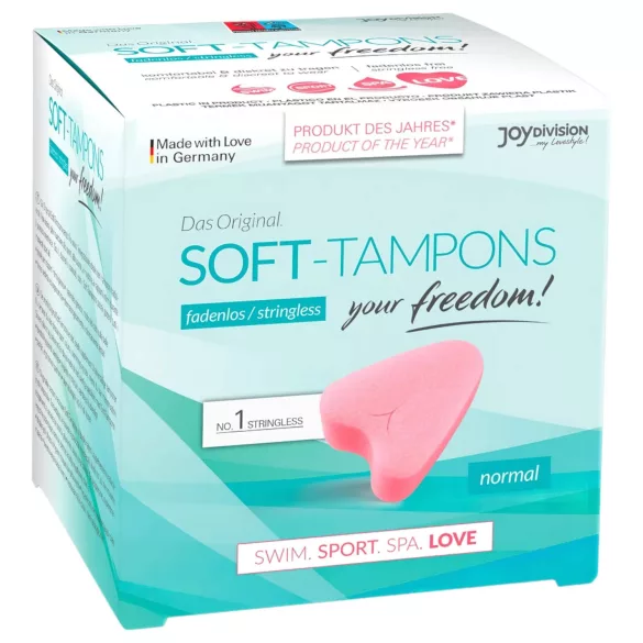 JoyDivision Soft-Tampons - blødt tampon uden snor (3 stk.)