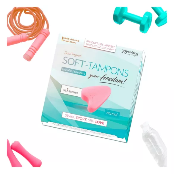 JoyDivision Soft-Tampons - blødt tampon uden snor (3 stk.)