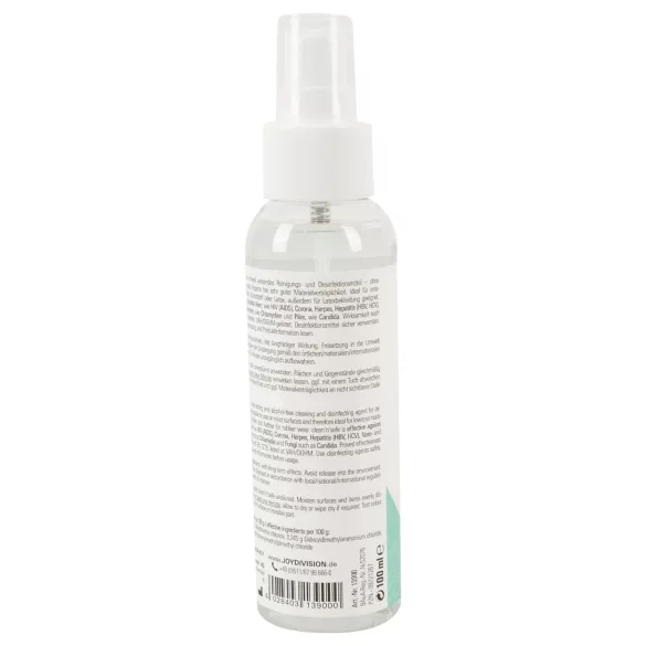 JoyDivision Clean Safe - desinficerende rengøringsspray - 100ml