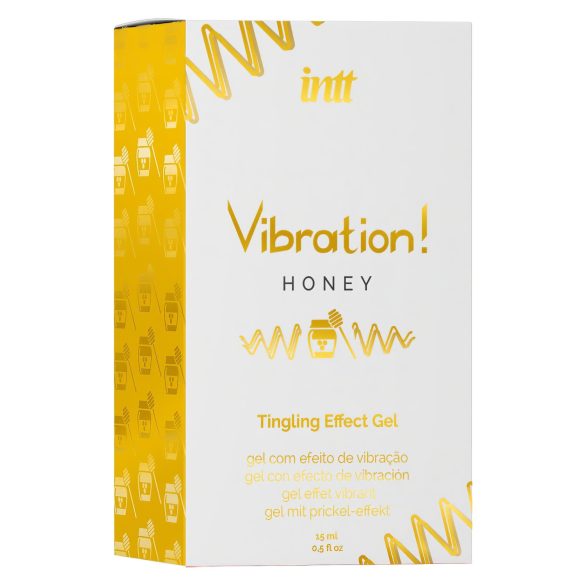 Intt Vibration! - flydende vibrator - honning (15ml)
