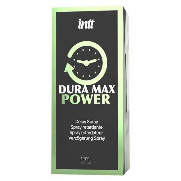 Intt Dura Max Power - delay spray - langvarig effekt - 12ml