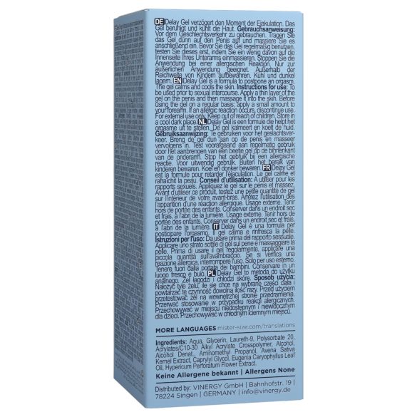 Mister Size - udskydelsesgel til mænd - 50ml