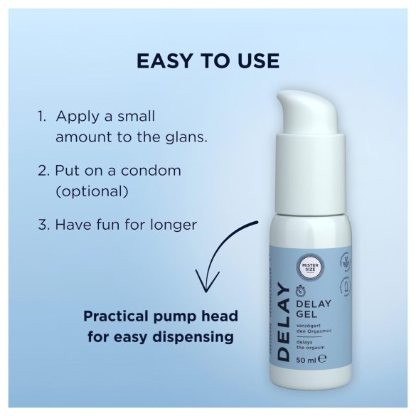 Mister Size - udskydelsesgel til mænd - 50ml