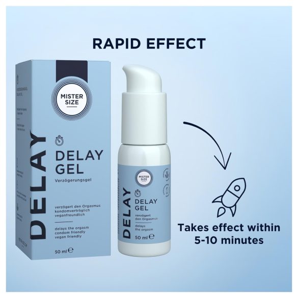 Mister Size - udskydelsesgel til mænd - 50ml