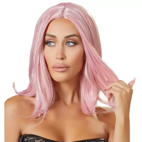 Cottelli - paryk bob halvlang - pink