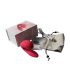Cotoxo Cupid 2 - parvibrator med fjernbetjening - rød