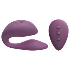Cotoxo Cupid 2 - parvibrator med fjernbetjening - lilla