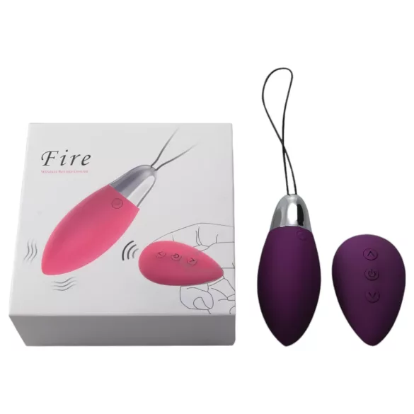 Cotoxo Fire 2 - fjernbetjent vibratoræg - lilla