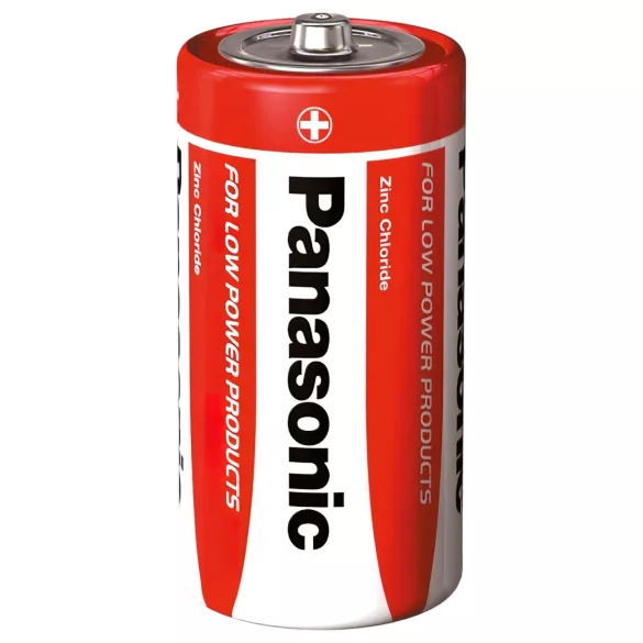 Panasonic - batteri C R14 - 2 stk