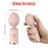Sunfo Strawberry - vandtæt mini massager vibrator (pink)