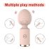 Sunfo Strawberry - vandtæt mini massager vibrator (pink)