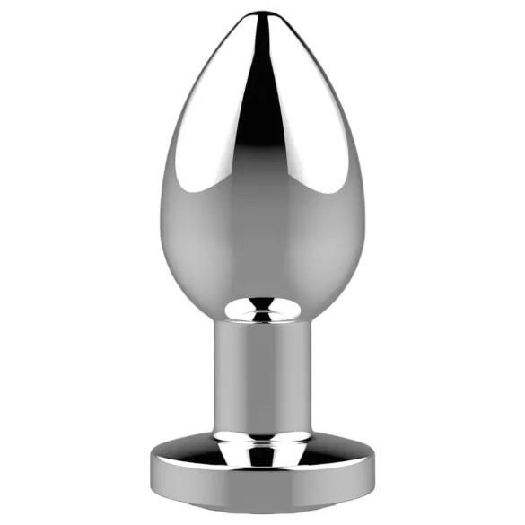 Sunfo - anal vibrator med fjernbetjening - genopladelig - sølv