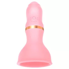 Sunfo - brystvibrator med genopladeligt batteri - pink