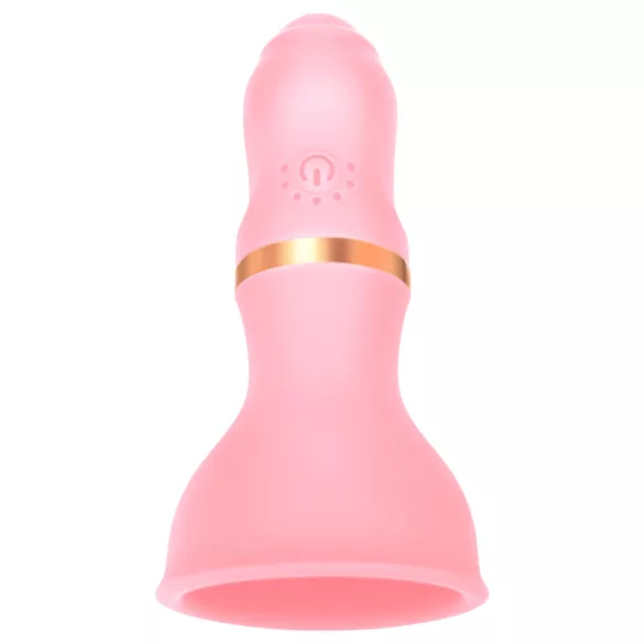 Sunfo - brystvibrator med genopladeligt batteri - pink
