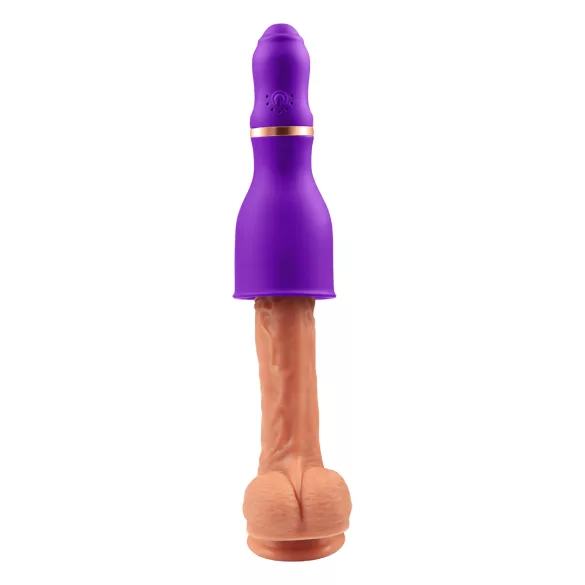 Sunfo - penisvibrator med batteri - lilla