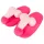 Plys - hjemmesko - penisformet - rosa