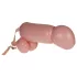 Cock Fighting - oppustelig strap-on penis - natur