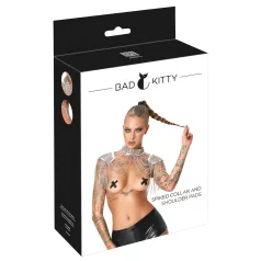 Bad Kitty - kæde-skuldersmykke (sølv)