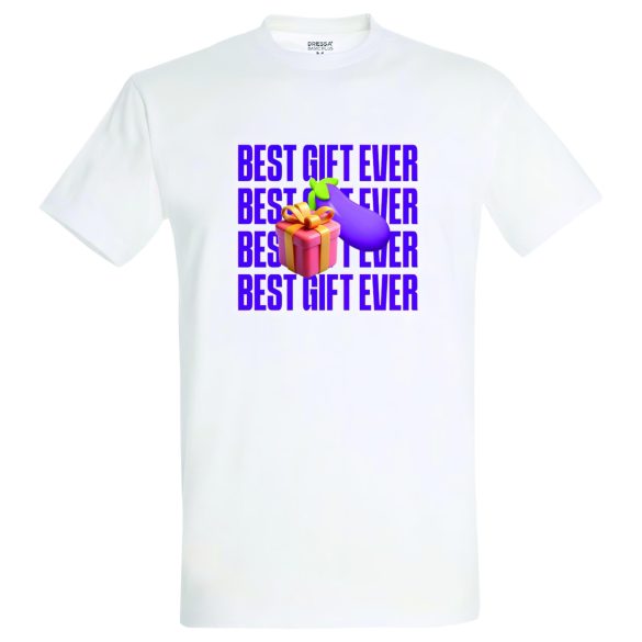 Den Bedste Gave - herre t-shirt (hvid) - M