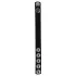 Pulselock Forge - justerbar silikone penisring med trykknap (sort) - 228 mm