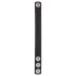 Pulselock Forge - justerbar silikone penisring med trykknapper (sort) - 200 mm