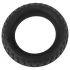 Pulselock Forge - silikonepenisring med dækmønster (sort) - 35 mm