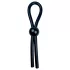 Pulselock Forge - justerbar lasso-penisring i silikone (sort)