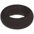 Pulselock Cocktura - prikket silikone penisring (sort) - 27 mm