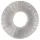 Pulselock Cocktura - ribbet TPE-penisring (gennemsigtig) - 19 mm
